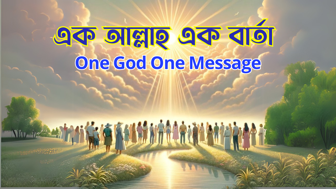 এক আল্লাহ এক বার্তা – One God One Message