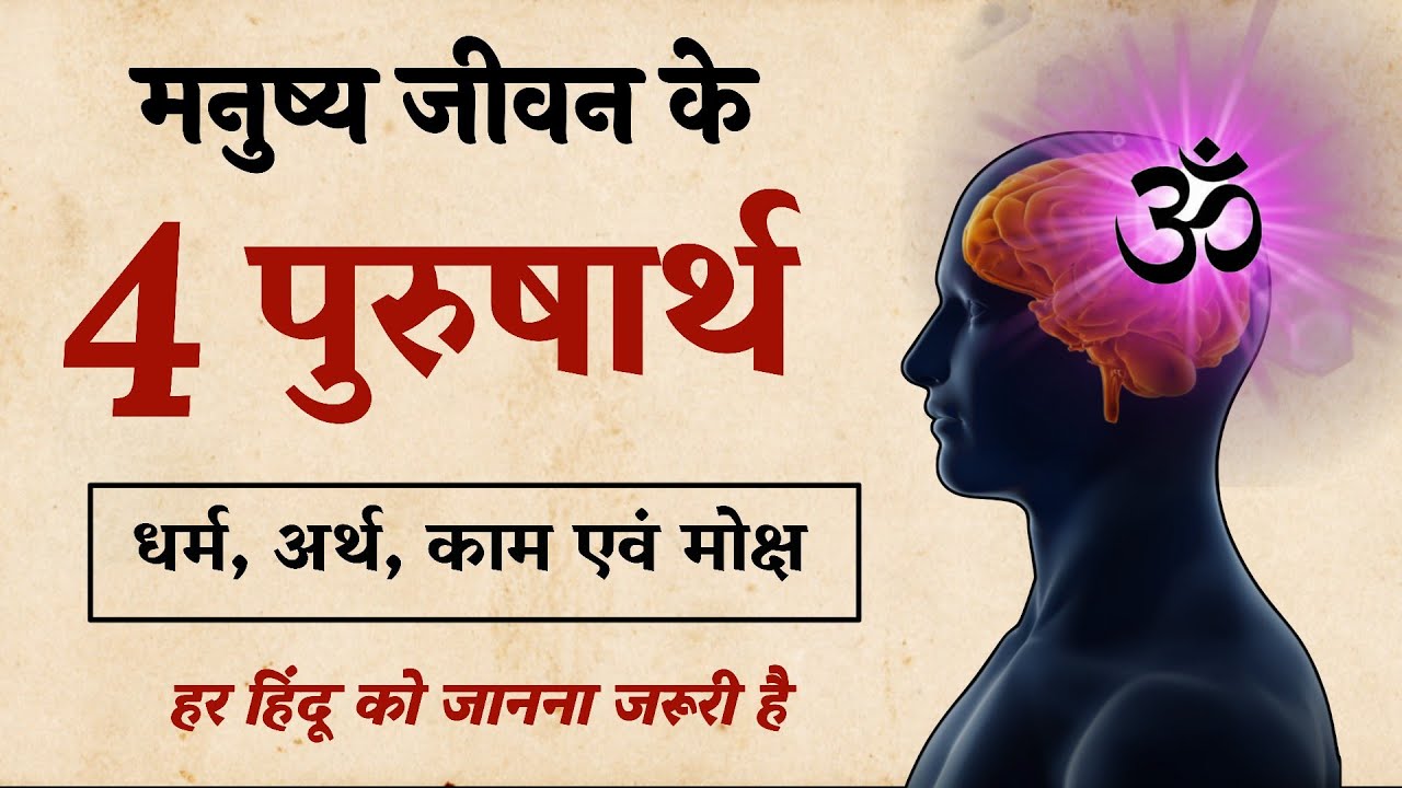 जीवन के 4 पुरुषार्थ का महत्व | धर्म, अर्थ, काम, मोक्ष