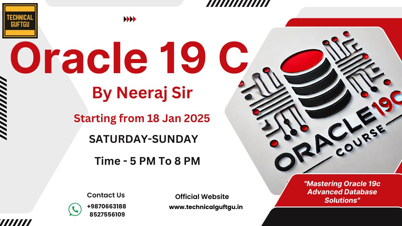 Oracle DB 19C 18 Jan 2025