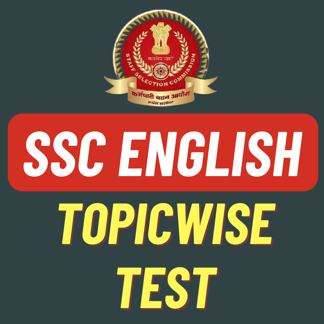 English Topicwise Test (Syno, Anto, OWS, Idioms)