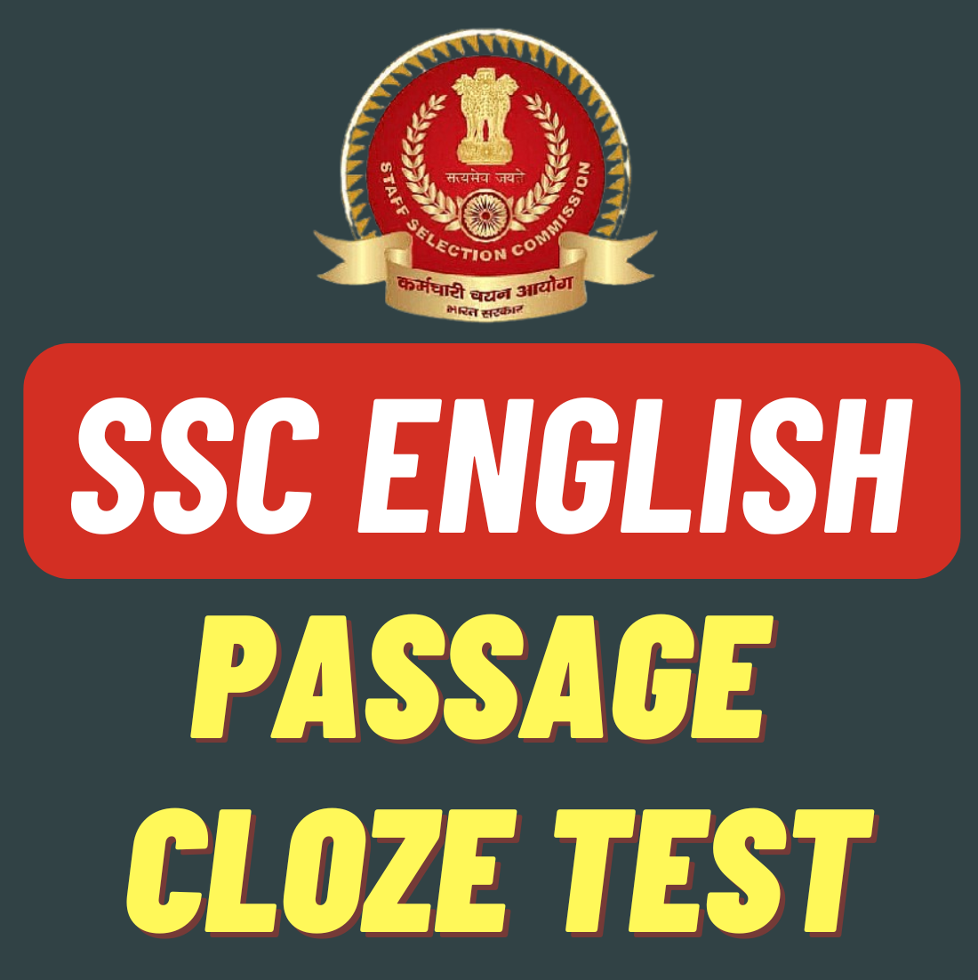 (Passage + Cloze Test)