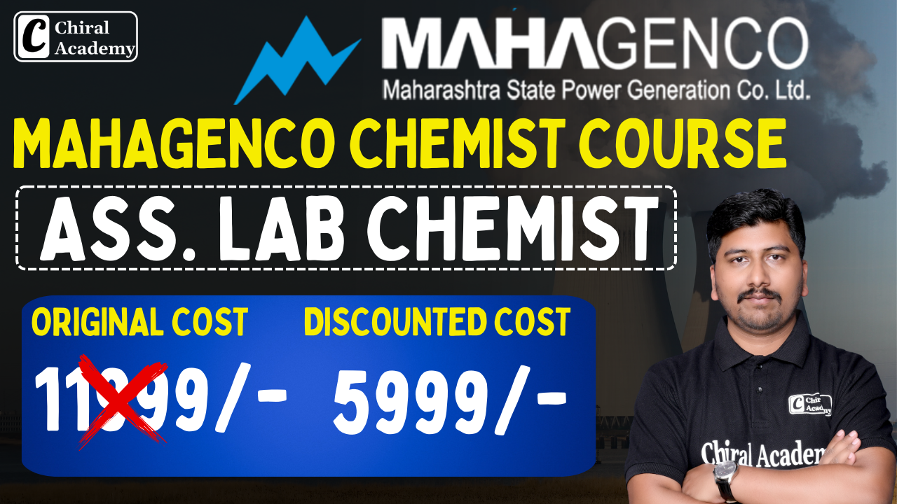 MAHAGENCO ASSISTANT LAB CHEMIST COURSE