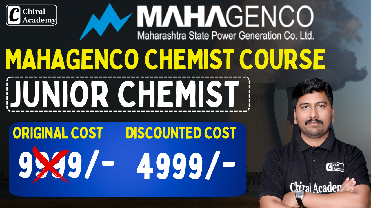 MAHAGENCO JUNIOR CHEMIST COURSE