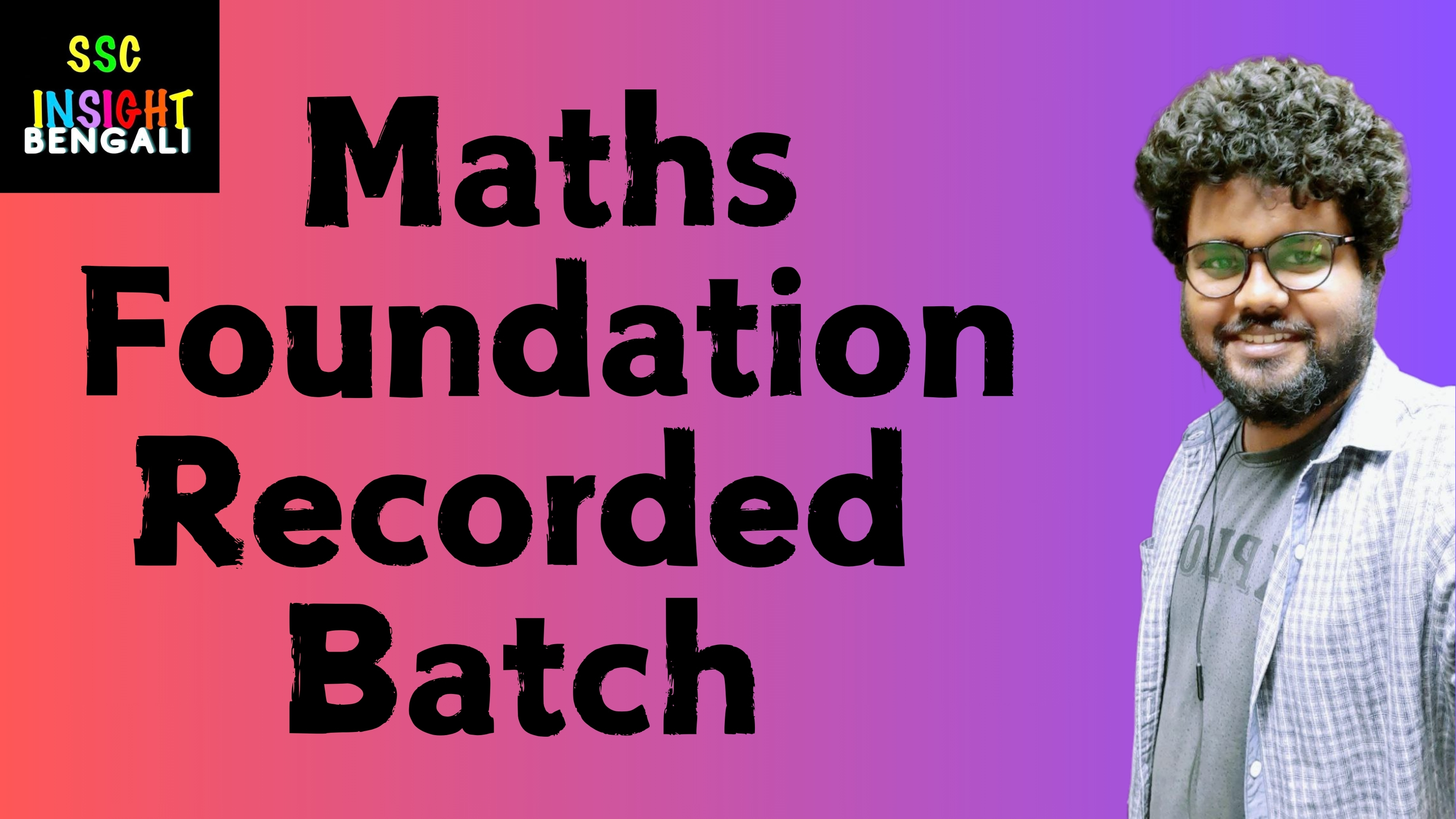 Maths Foundation Rec. Batch