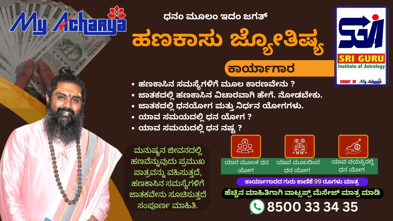 ಹಣಕಾಸು ಜ್ಯೋತಿಷ್ಯ ಕಾರ್ಯಾಗಾರ