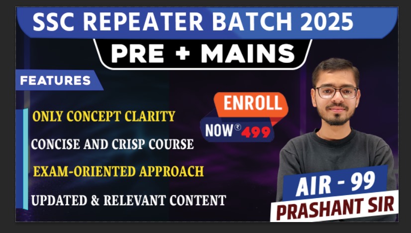 SSC Repeater Batch 2025