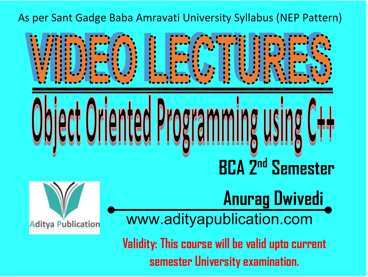 Object Oriented Programming using C++ (C++) (NEP Pattern) BCA 2nd Semester