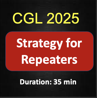 SSC CGL 2025 Repeaters strategy