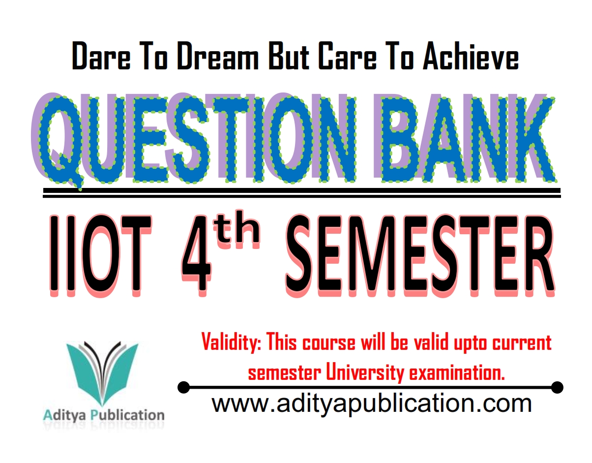 IIOT 4th Semster Question Bank QB IIOT4