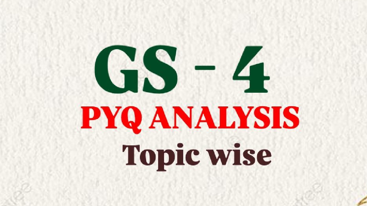 GS4- PYQ Analysis (2020-2023)