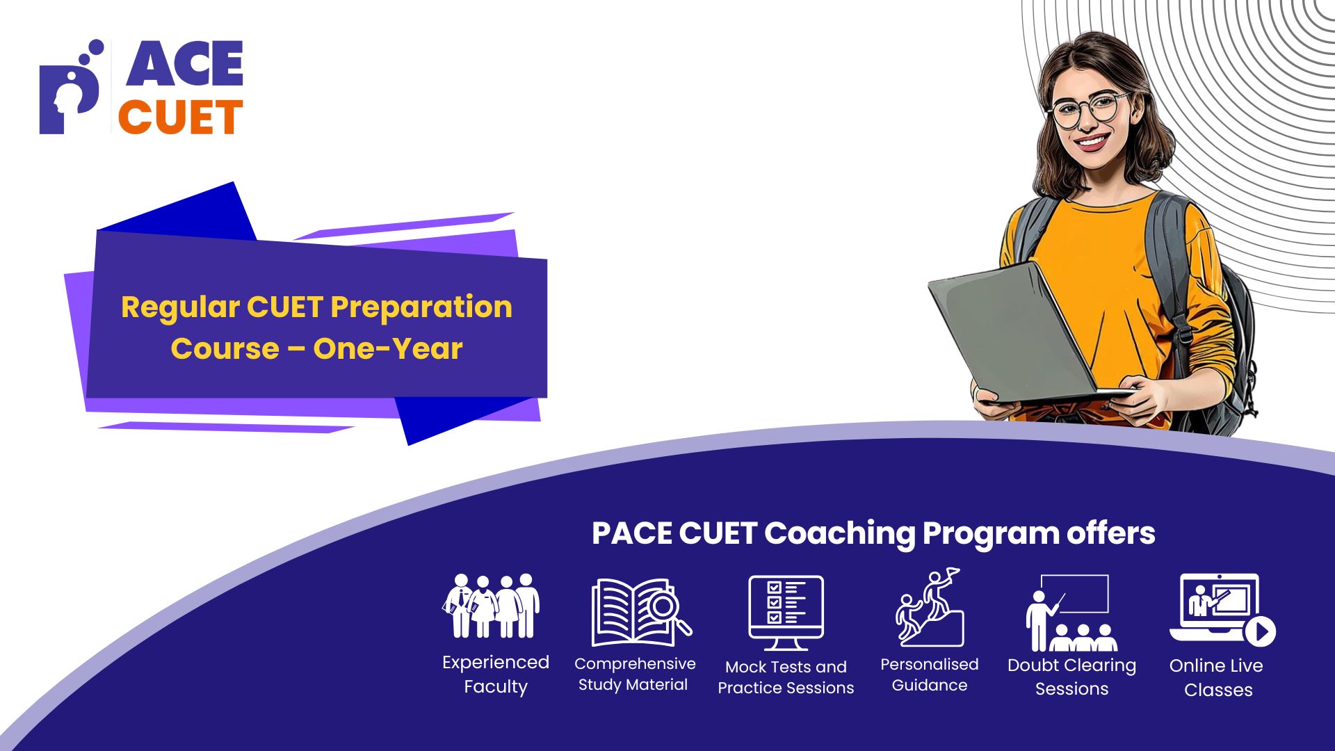 Regular CUET Preparation Course – One-Year
