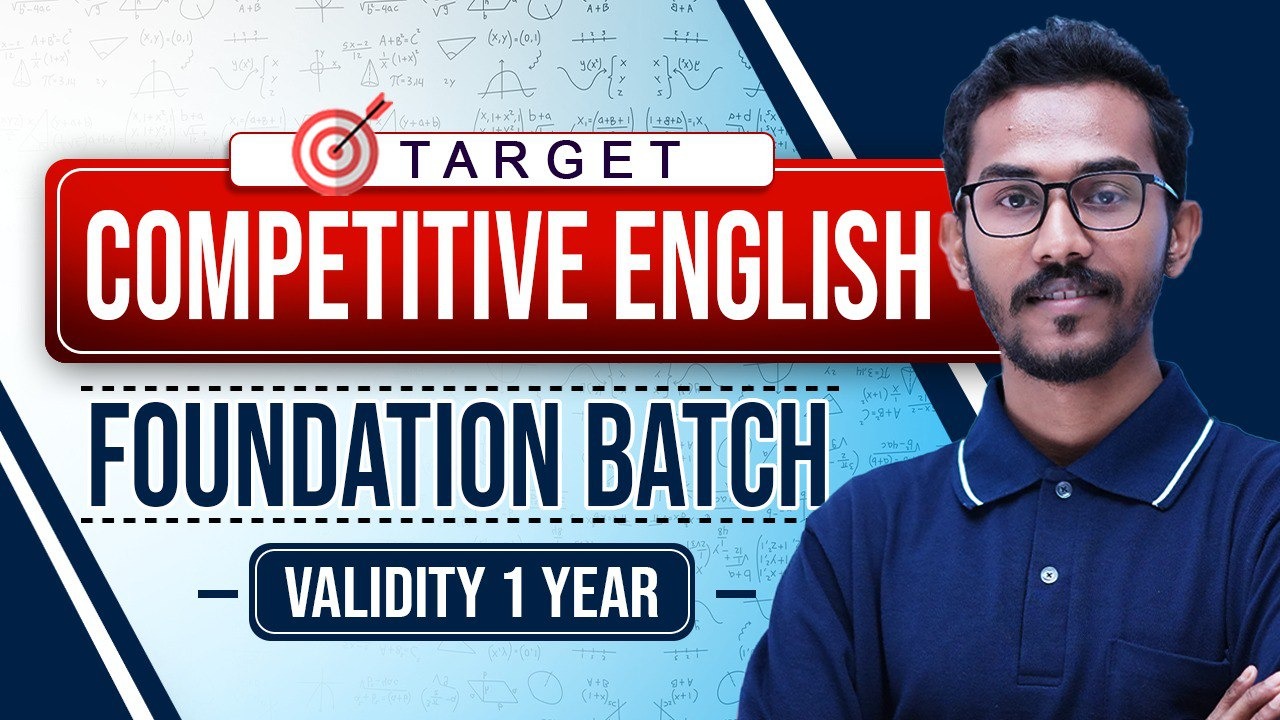 Competitive English Foundation Batch