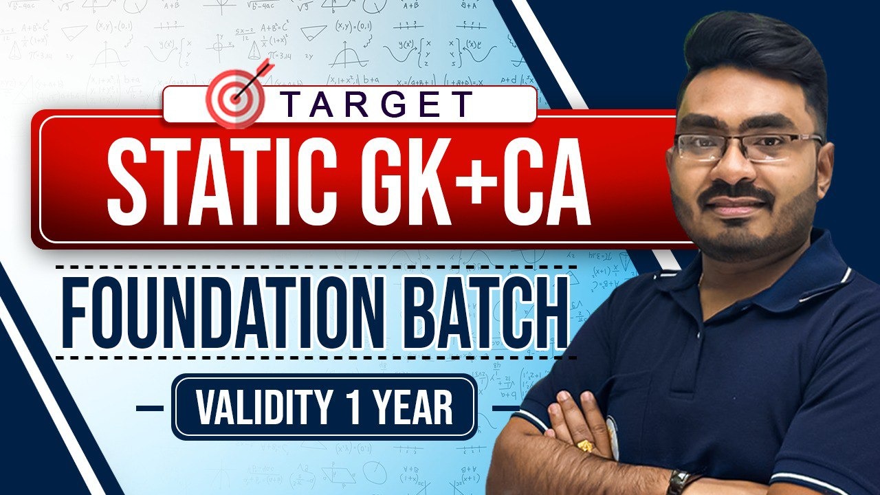 Static GK + CA Foundation Batch