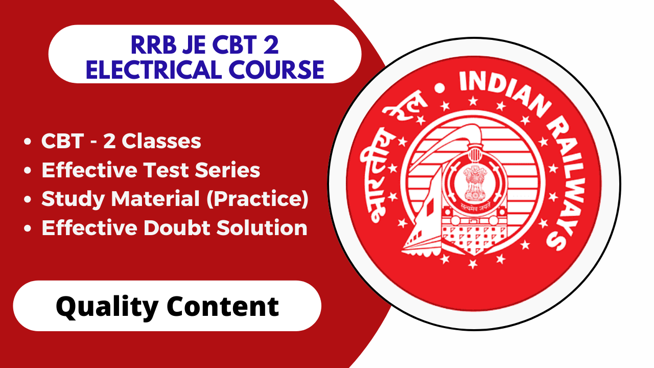 RRB JE CBT 2 EE Course 