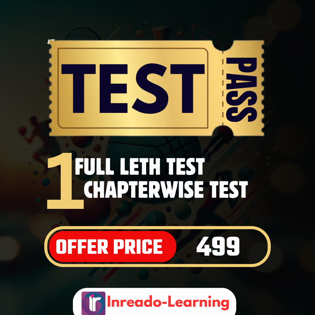TEST PASS | TGT/PGT 2025-26 FULL LENTH  + CHAPTERWISE Physical Education Test