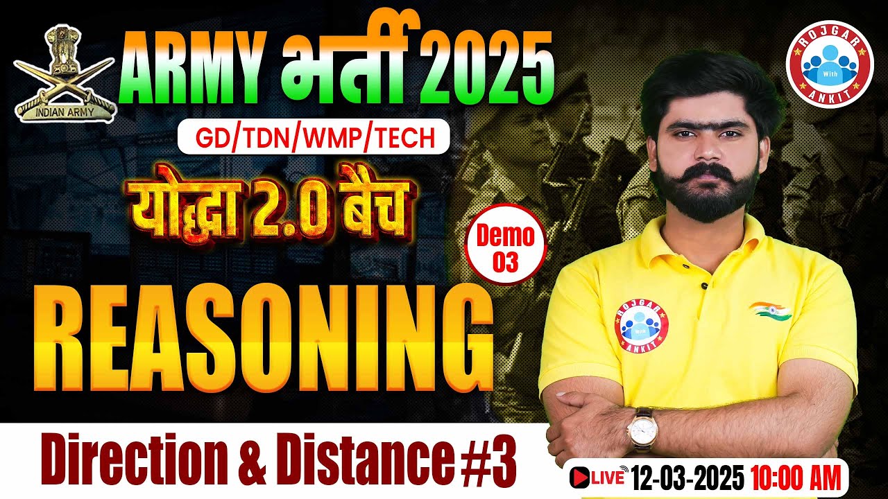 Reasoning By Kuldeep Sir || Direction and Distance #3