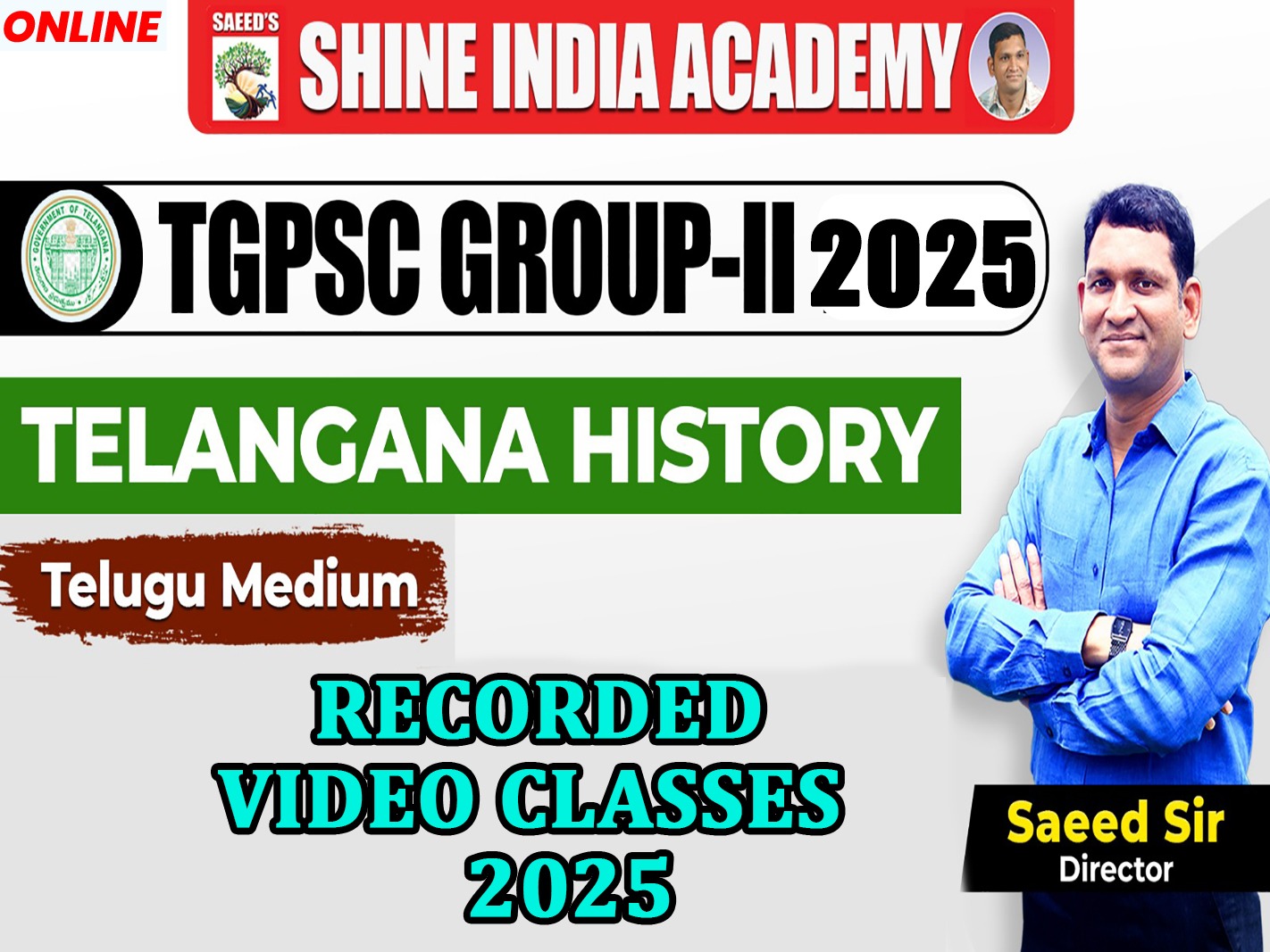 TELANGANA HISTORY ( BILINGUAL ) - 2024|| TSPSC GROUP -II 2024|| Paper-2