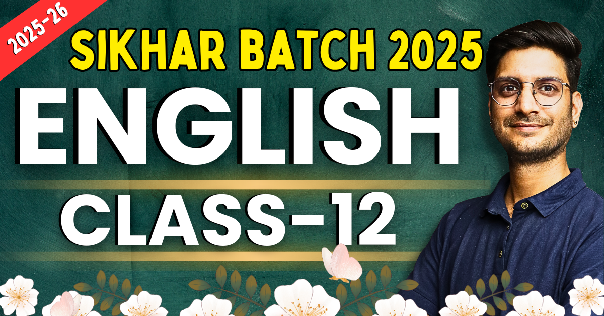 Class-12th English 2025-26