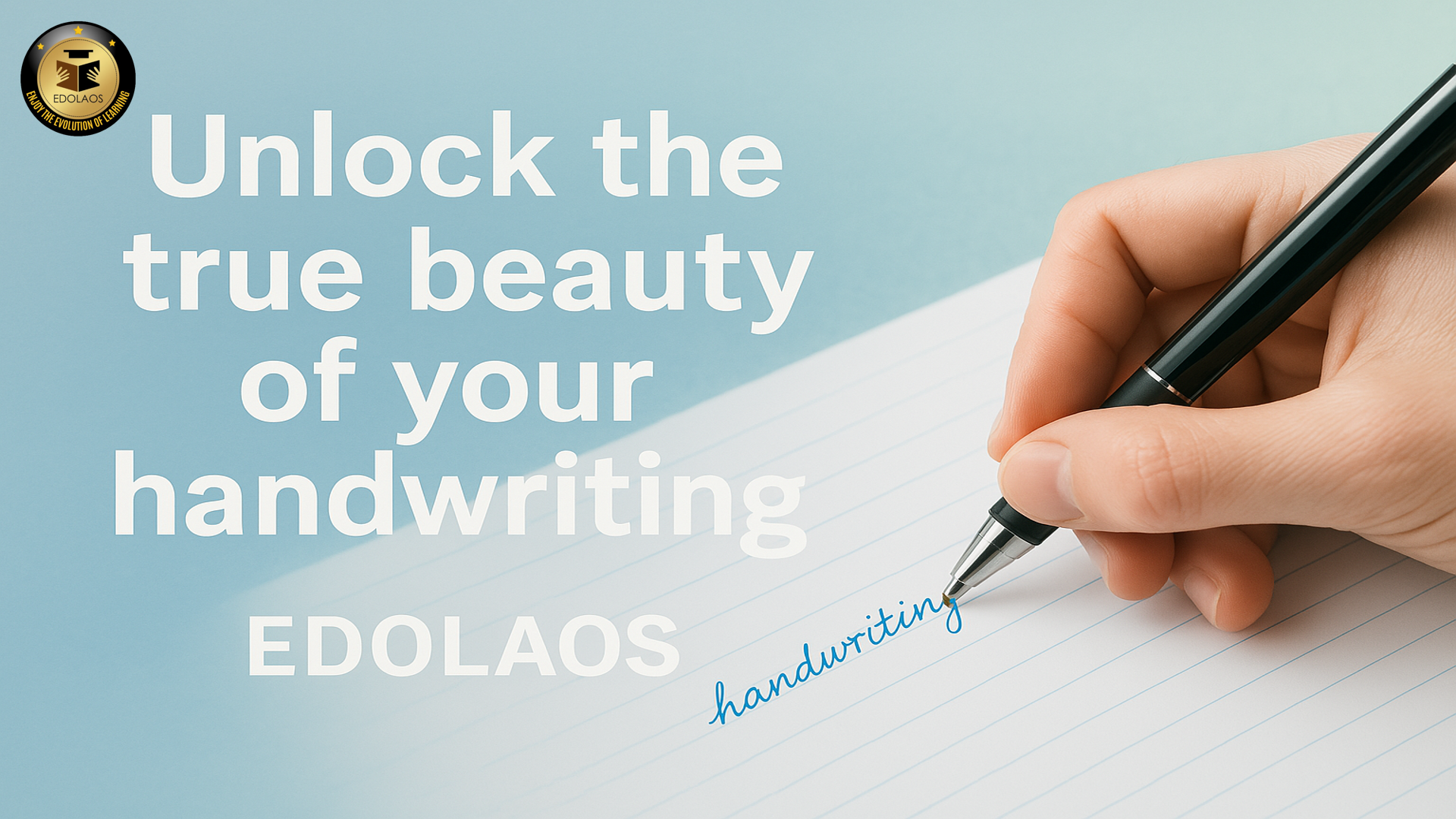 Unlock the true beauty of your handwriting