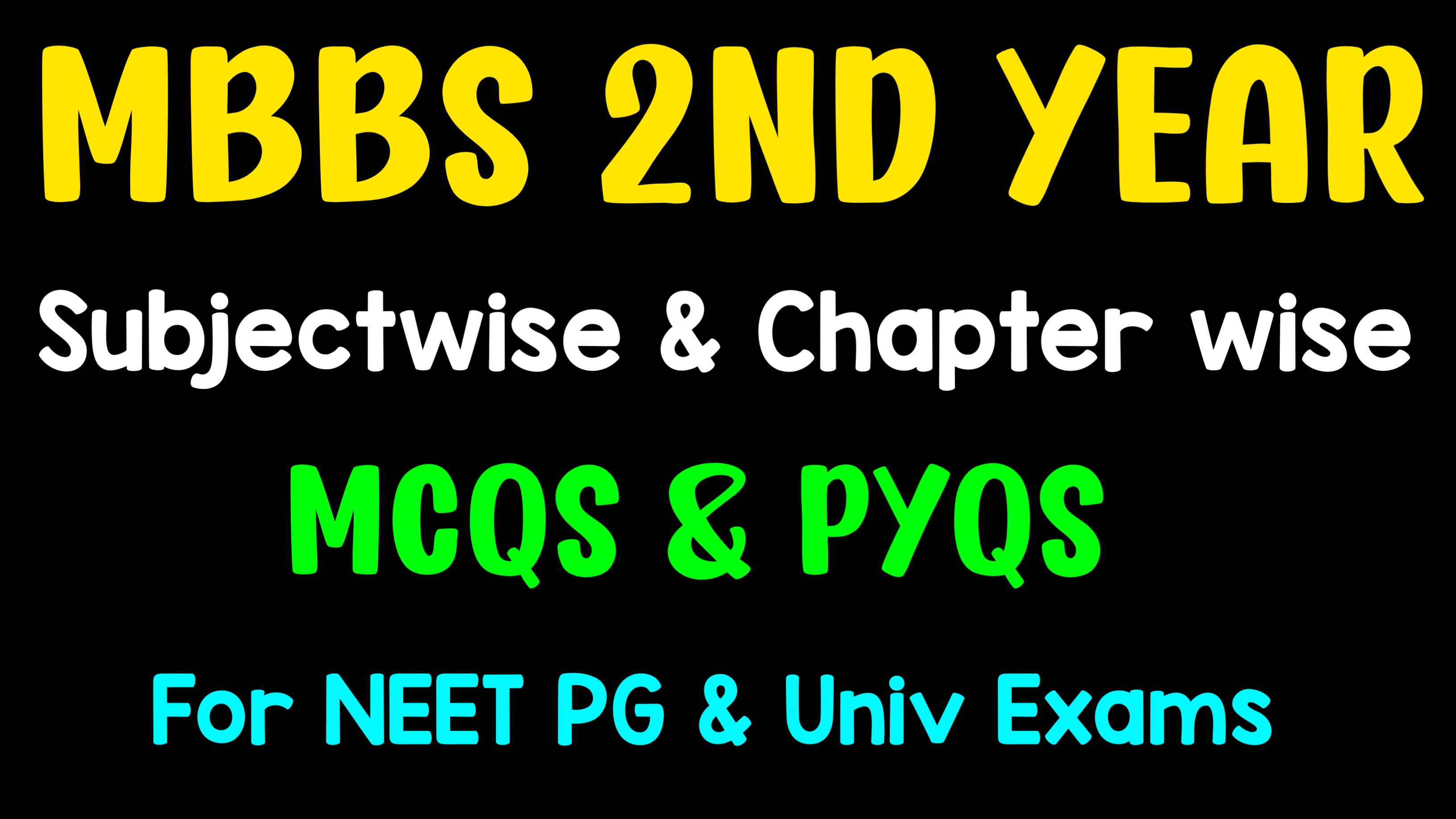 MBBS 2ND YEAR