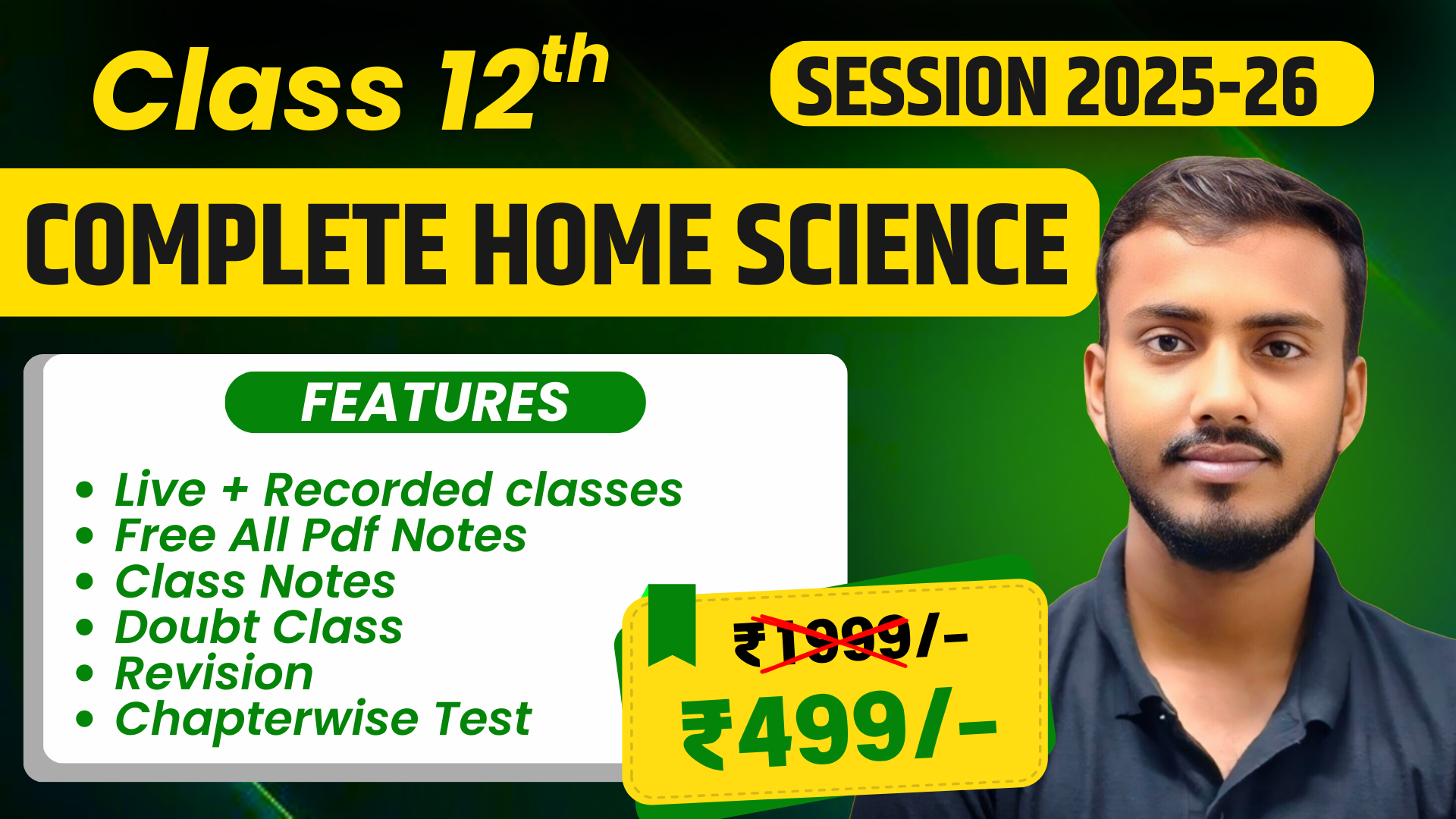 Complete Home Science Batch 2026