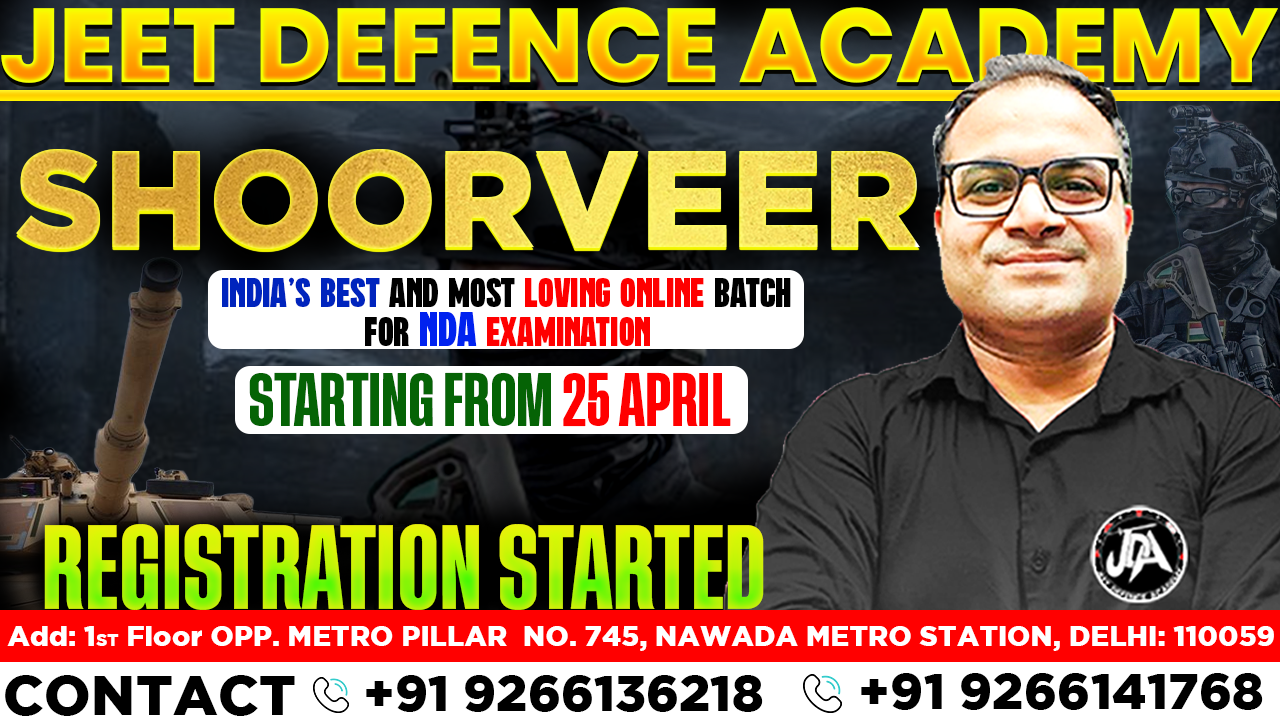 NDA 2 2025- ONLINE Batch