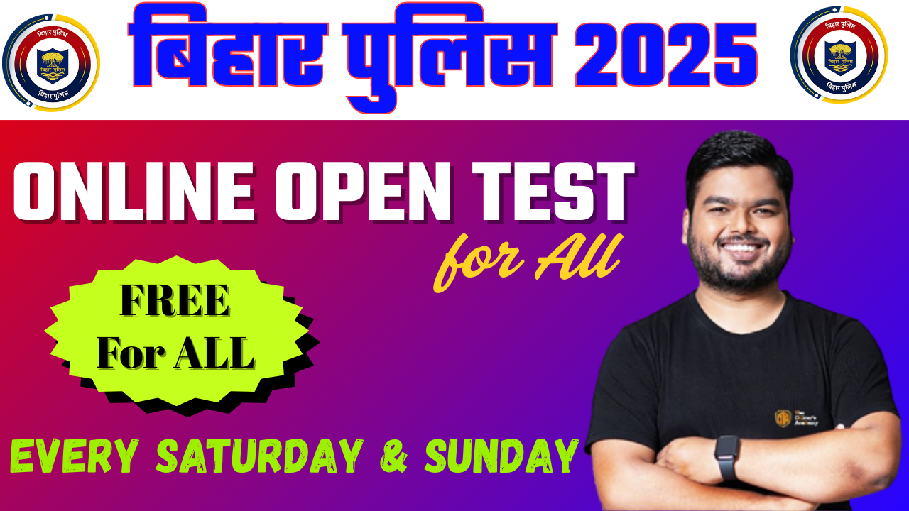 Bihar Police Online Open Test Series 2025