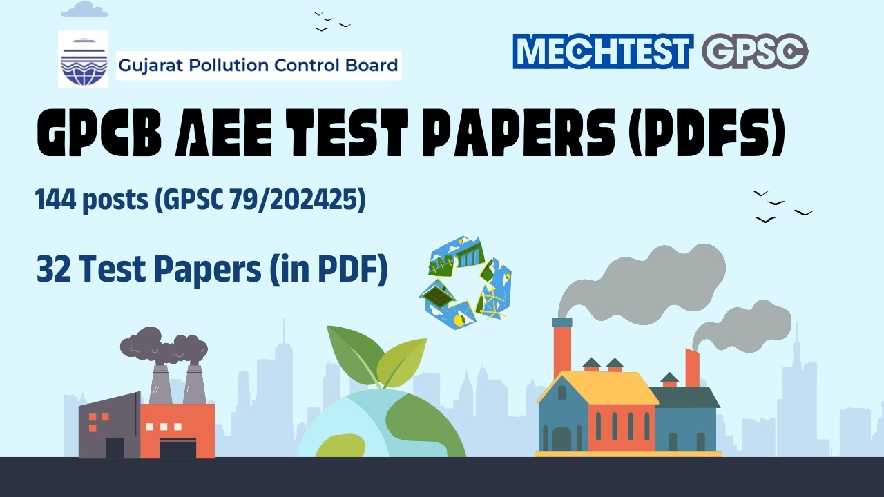 GPCB AEE - Only TEST Papers (in PDFs)