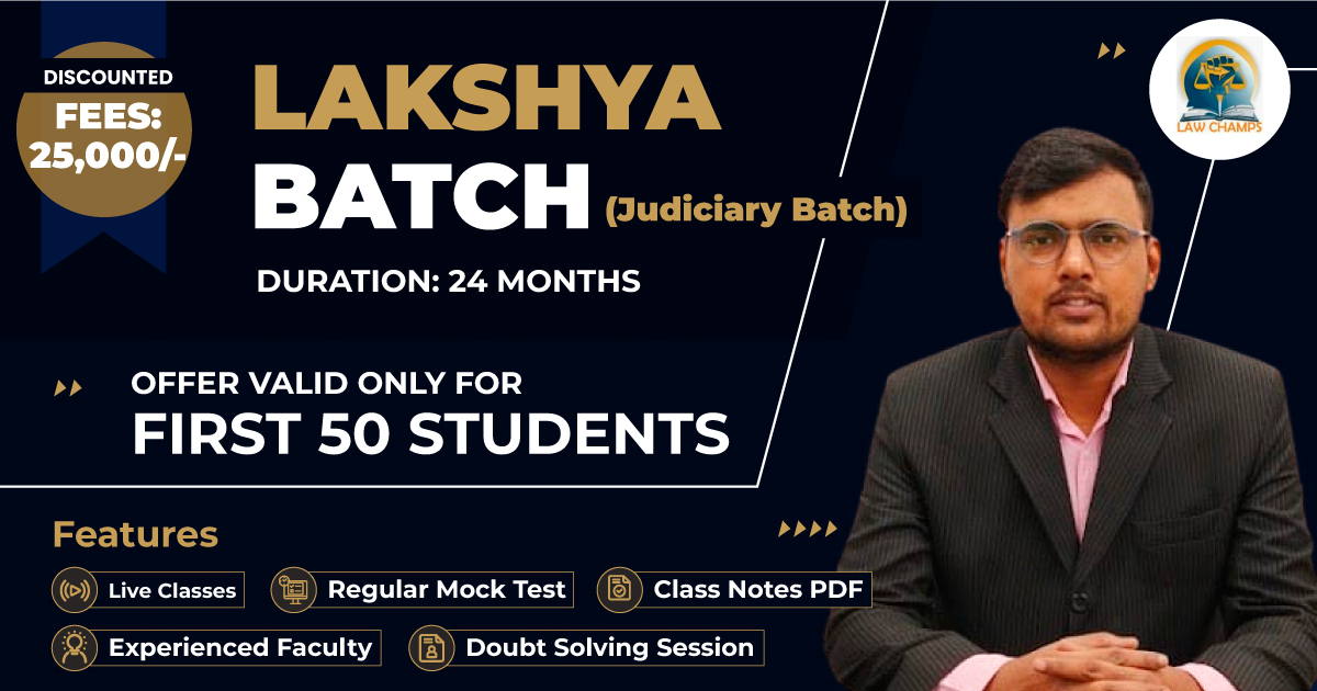 Lakshya Batch (Foundation Batch)