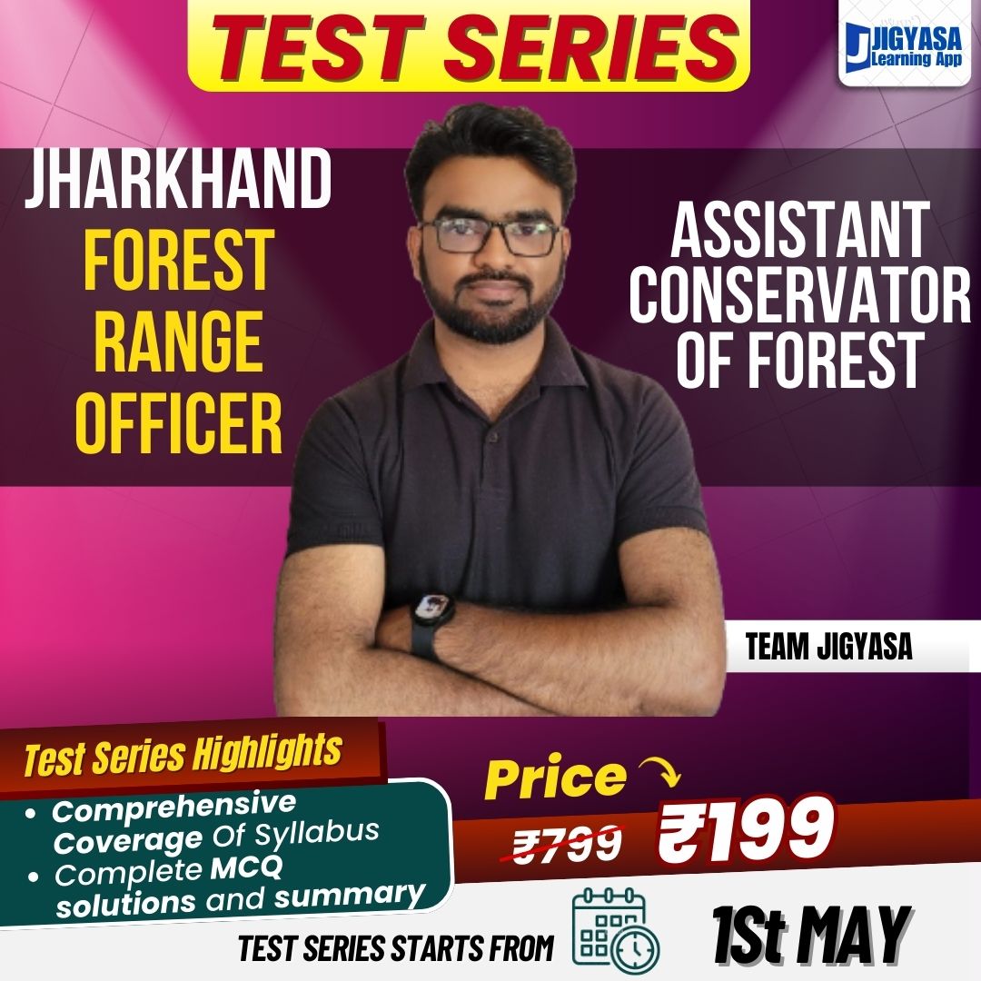 JPSC Forest Range Officer & ACF Exam Test Series