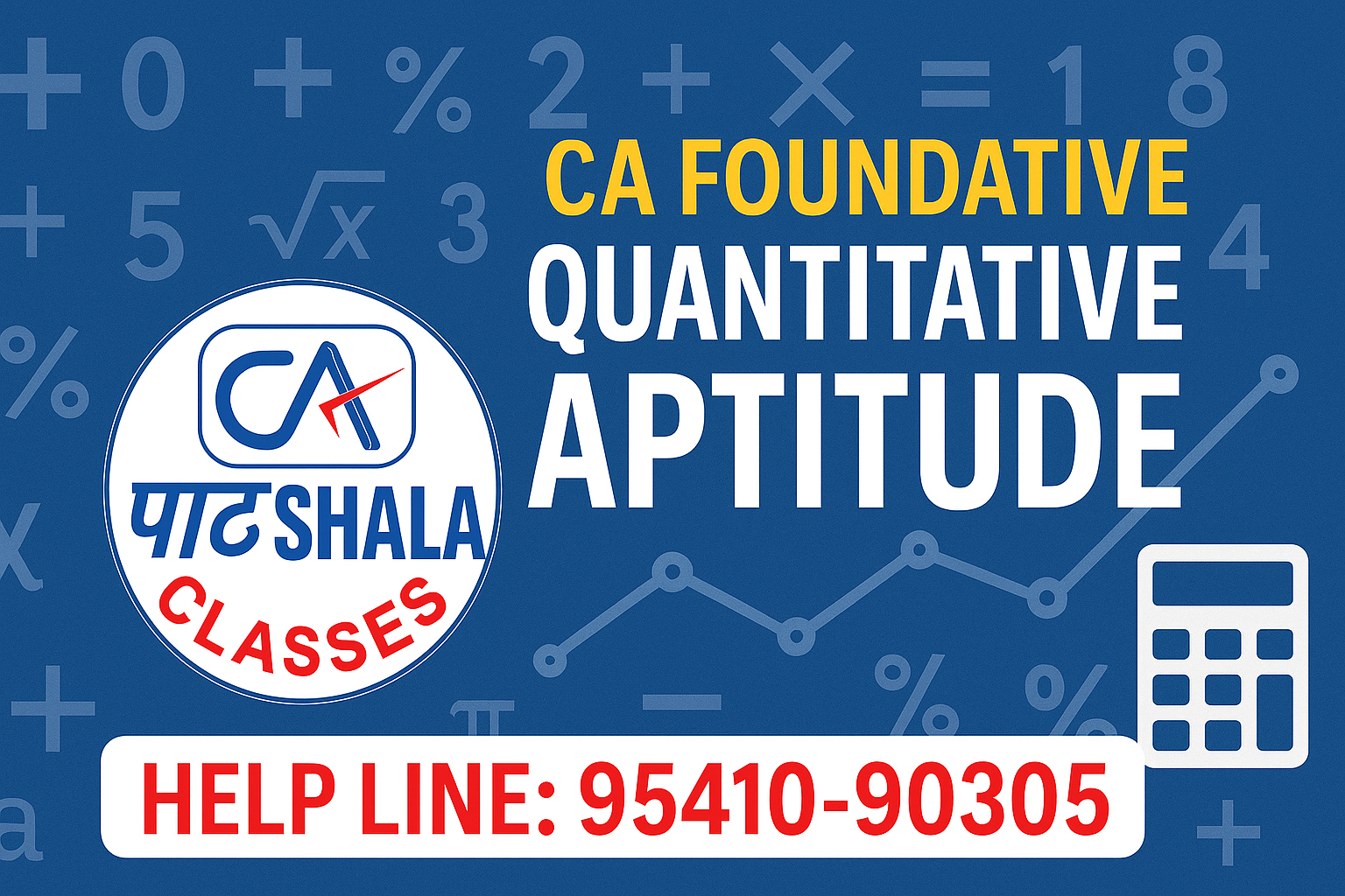 CA FOUNDATION QUANTITATIVE APTITUDE