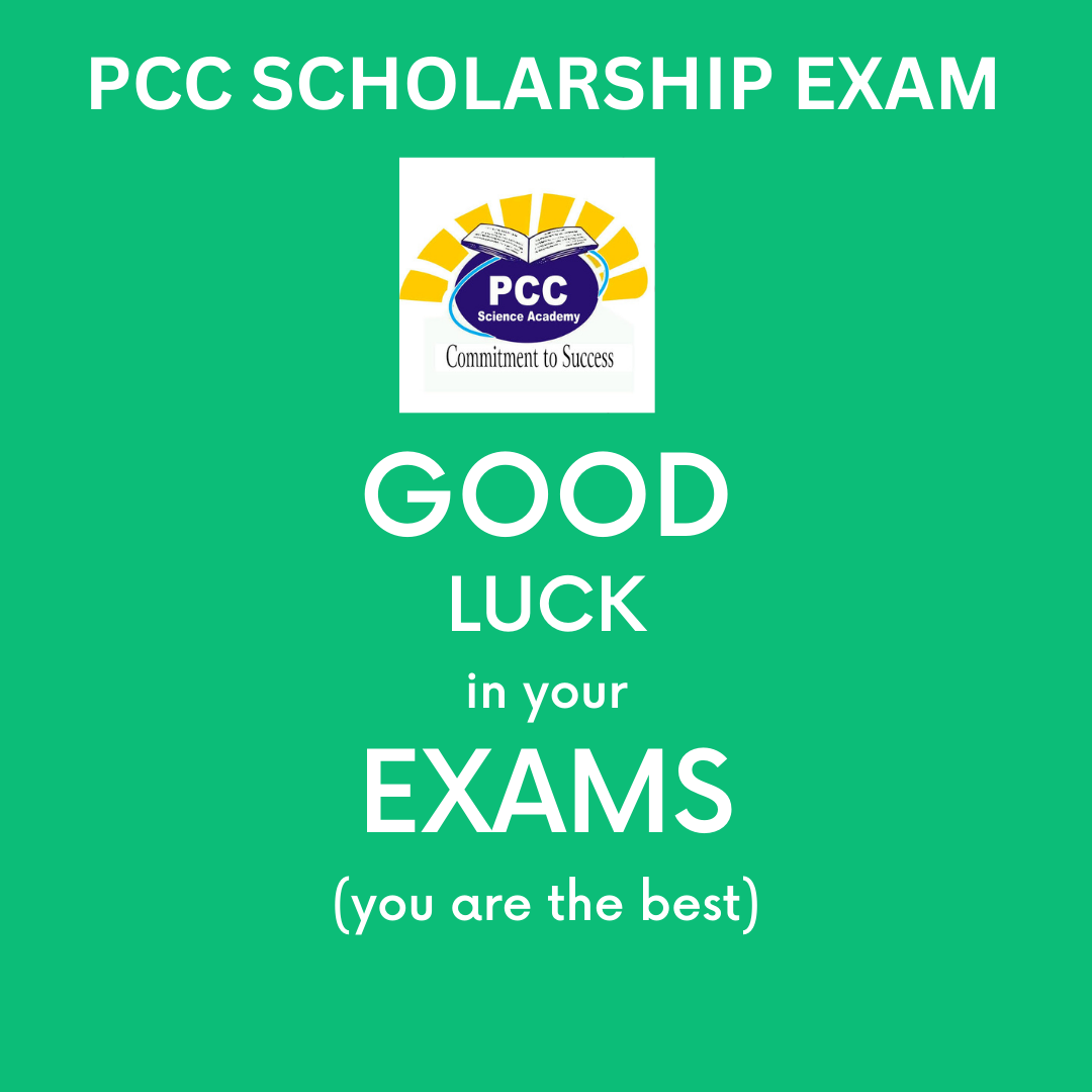 PCC SCHOLARSHIP EXAM