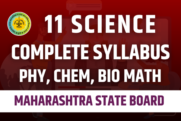 Class 11 Science ( Phy, Bio, Chem, Math ) Complete Syllabus