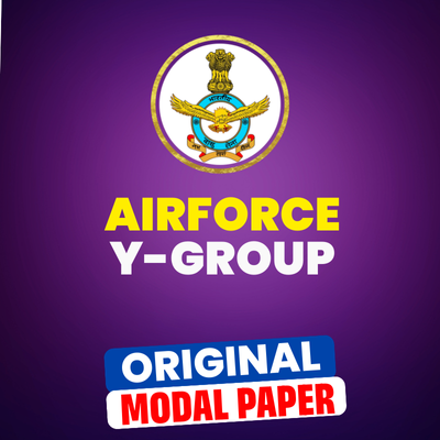 INDIAN AIR FORCE AGNIVEER Y GROUP 50 PAID TEST SERIES