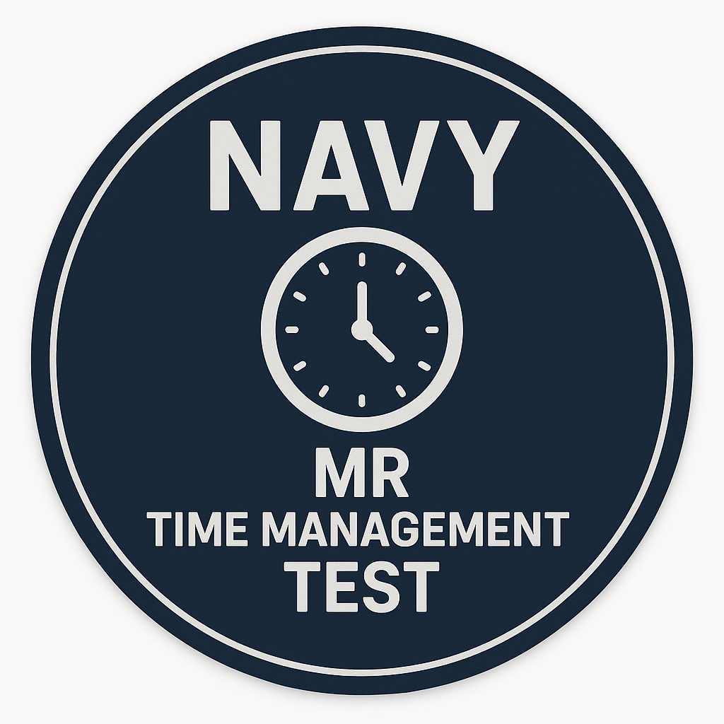 Time Management Test -Navy MR 2026
