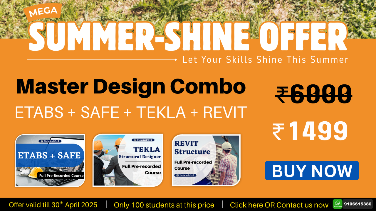 Master Design Combo - ETABS + SAFE + TEKLA + REVIT STRUCTURE