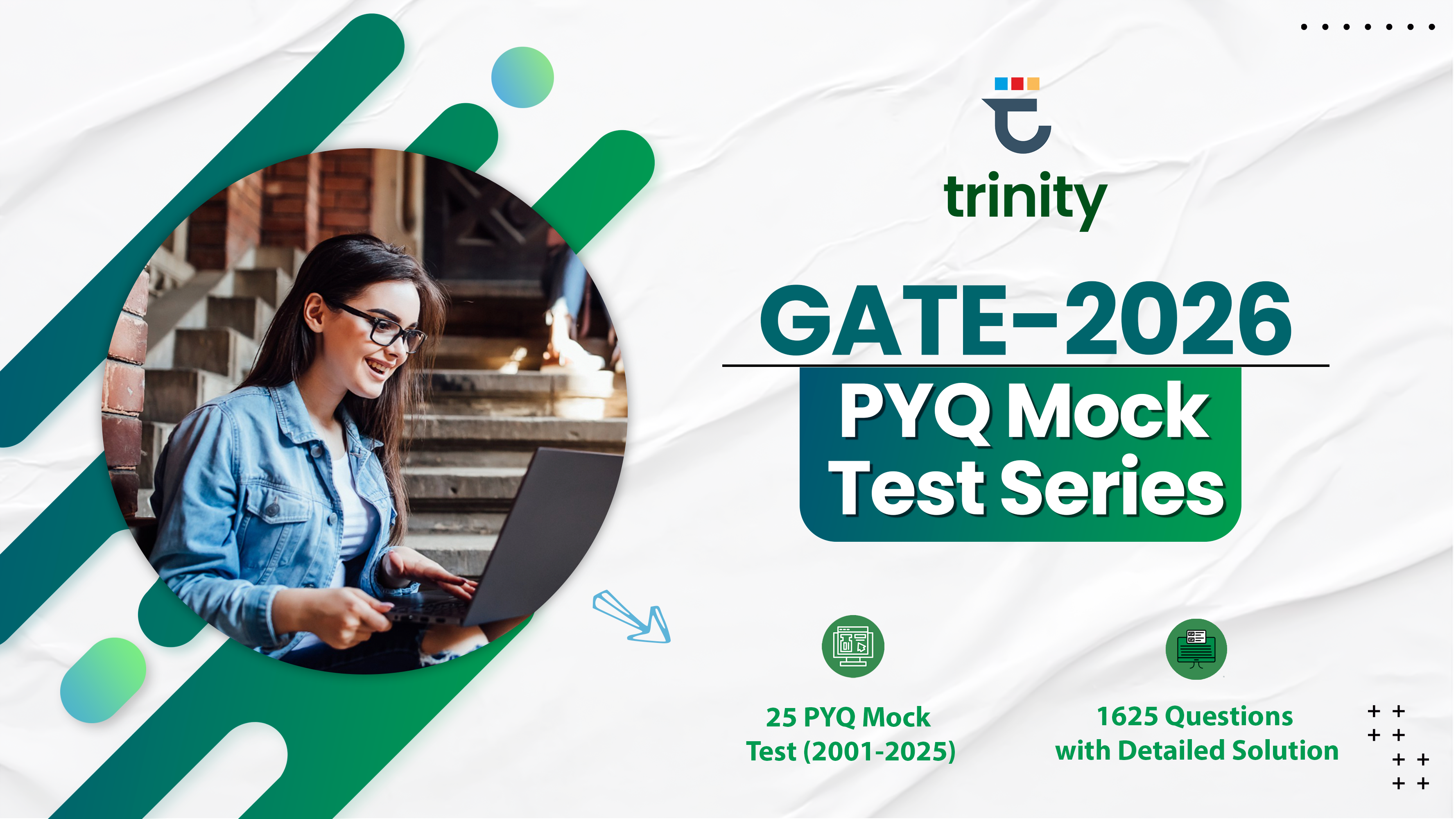 trinity GATE-2026 PYQ Mock Test Series