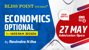 Economics Optional by Ravindra N Jha (New Batch starting from 27 May 2025