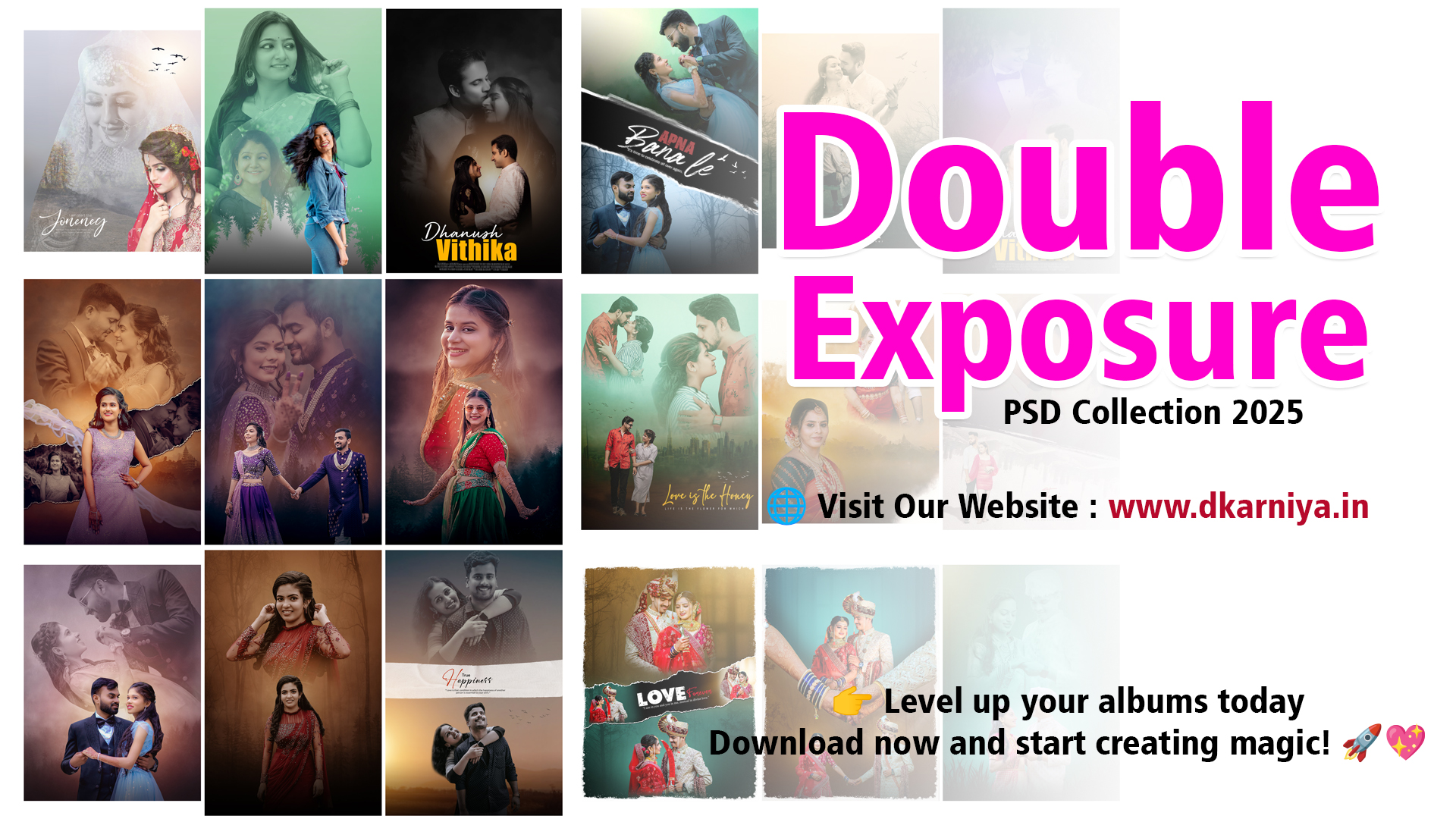 Double Exposure PSD 2025