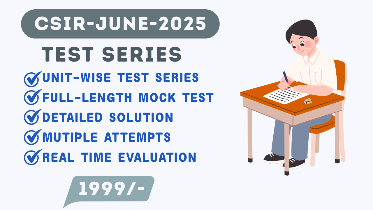 CSIR-June-2025 Test Series