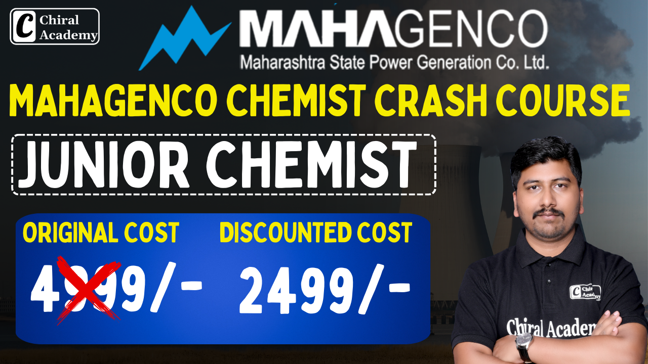 JUNIOR CHEMIST CRASH COURSE 
