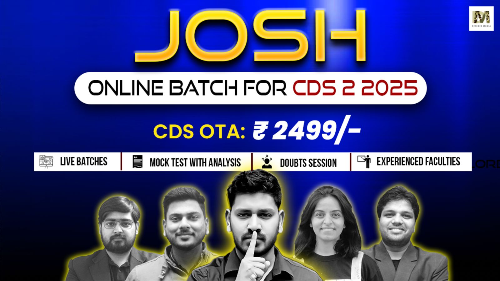 CDS 2 2025 Batch  (OTA)