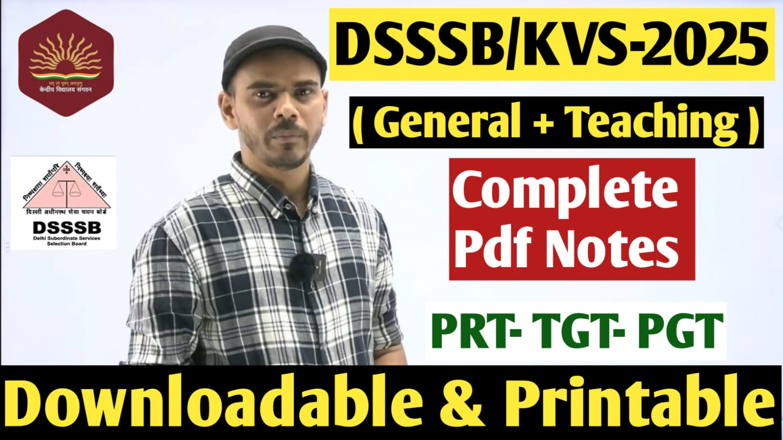 DSSSB/KVS General + Teaching Notes