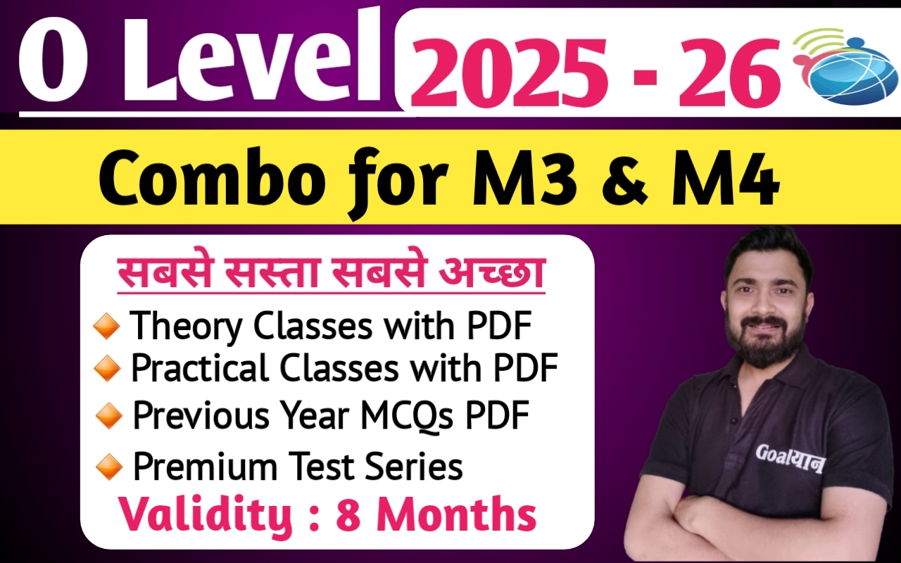 O Level Combo for M3+M4