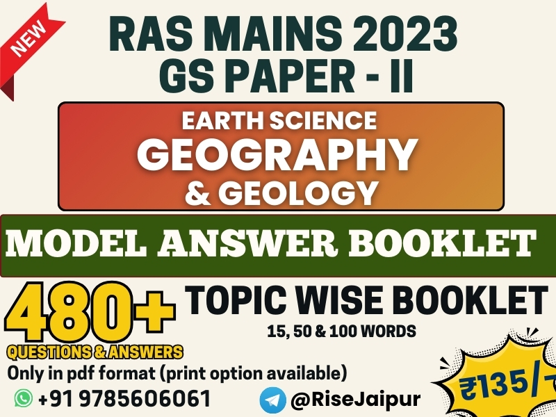 Geography (English Medium) - Model Q&A Booklet