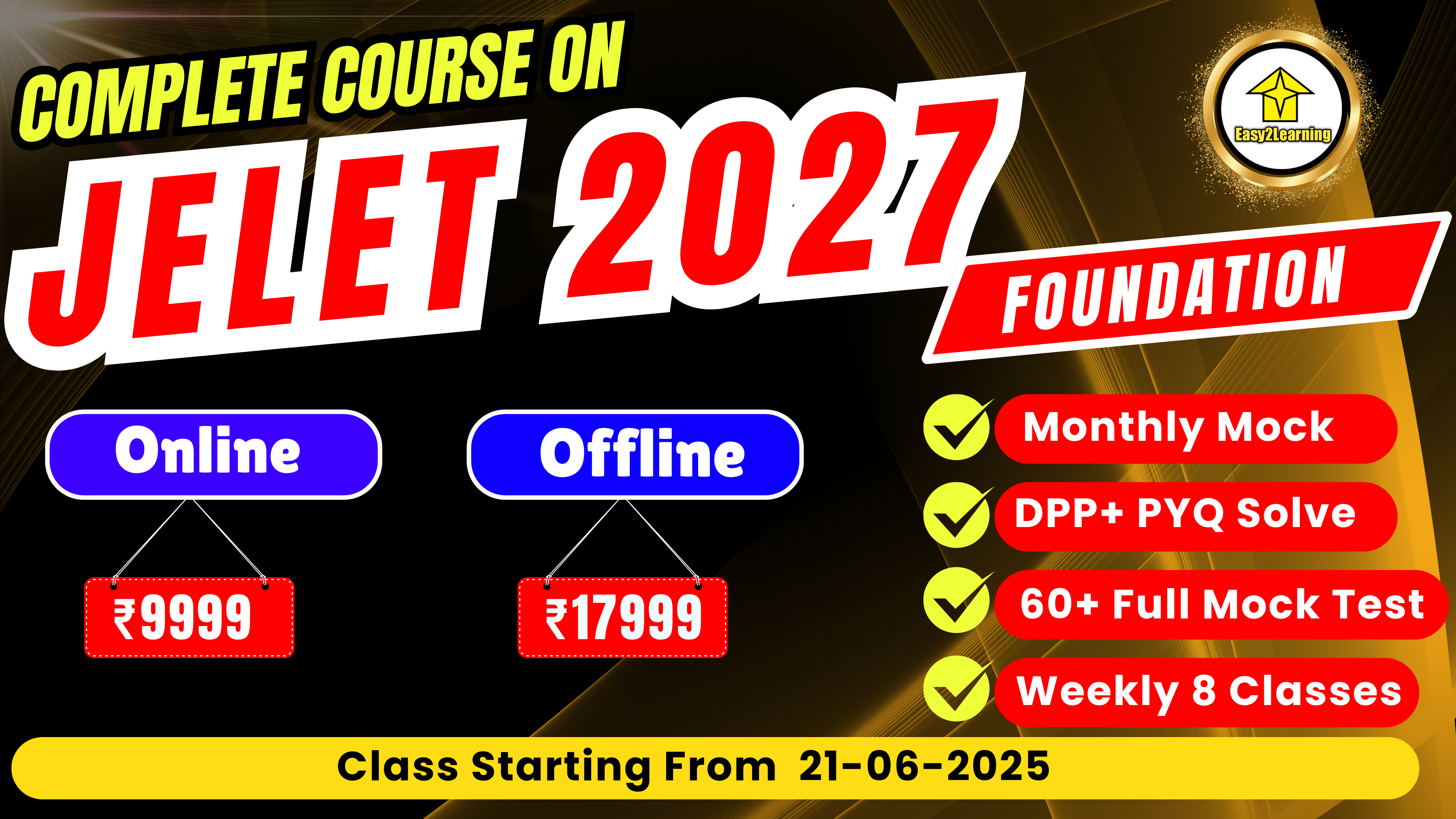 JELET 2027 FOUNDATION BATCH