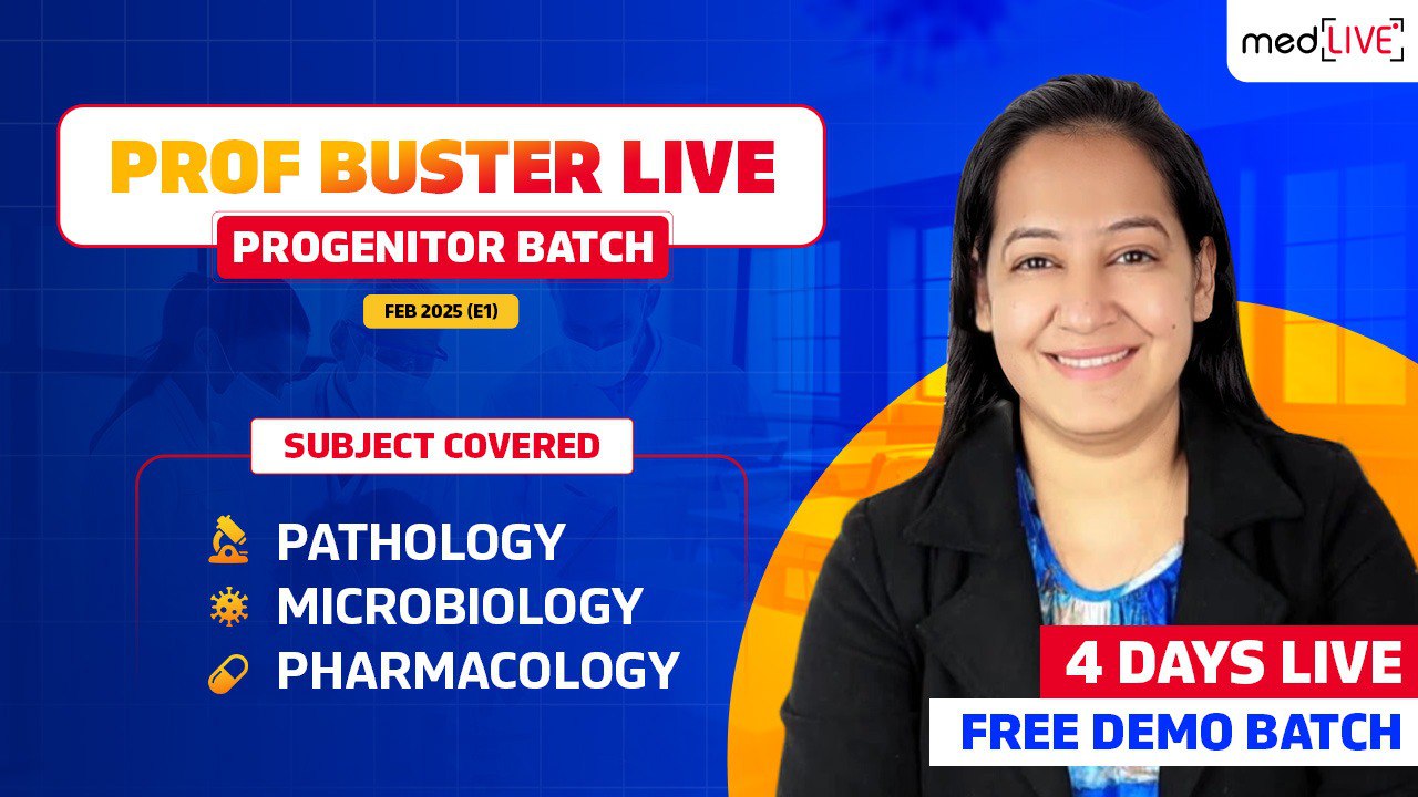 Prof Buster LIVE: 4-Day Free Demo on Urinary System (Patho-Micro-Pharma)