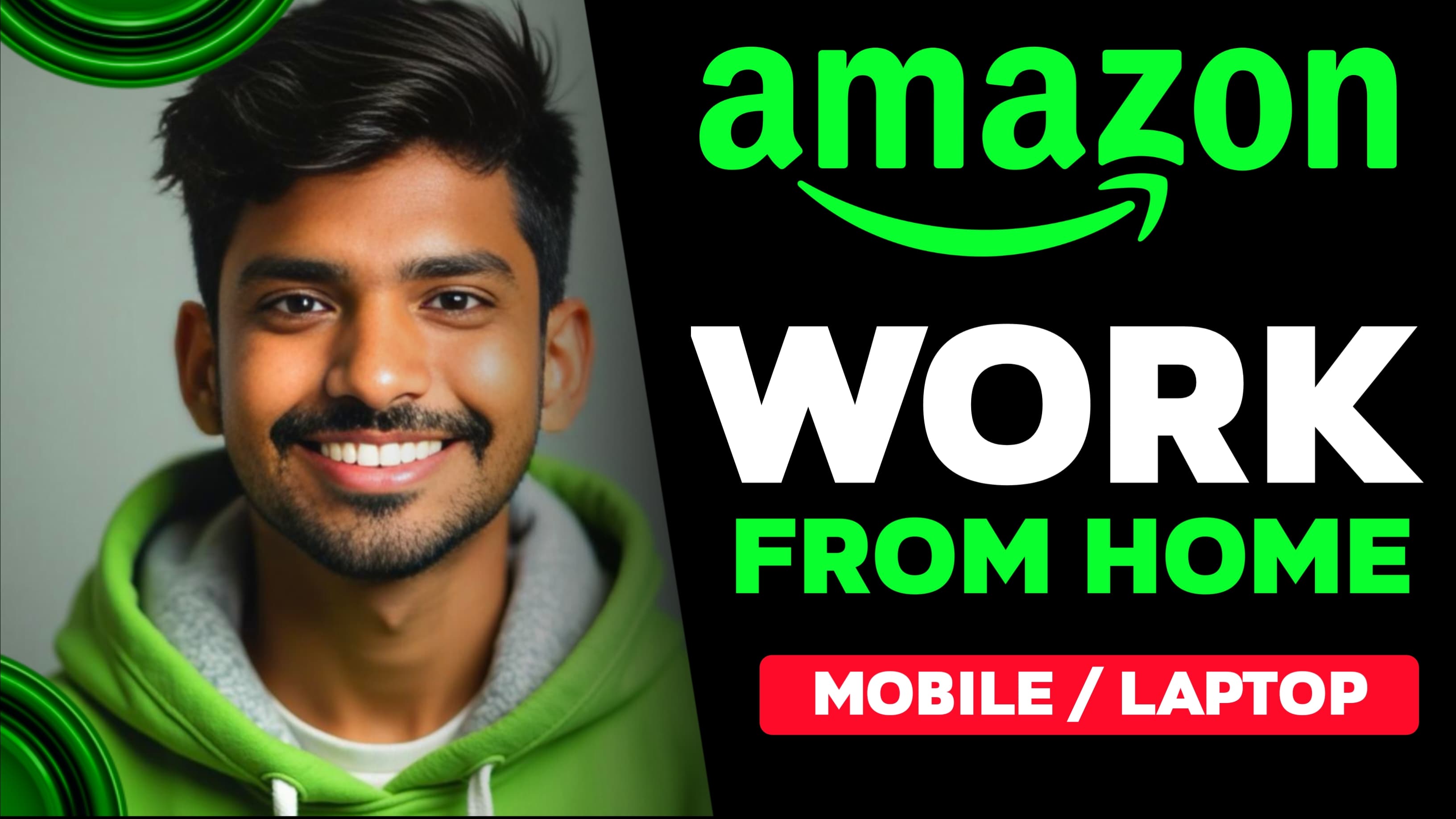 Amazon Work from home jobs ( Mobile / Laptop ) 2025