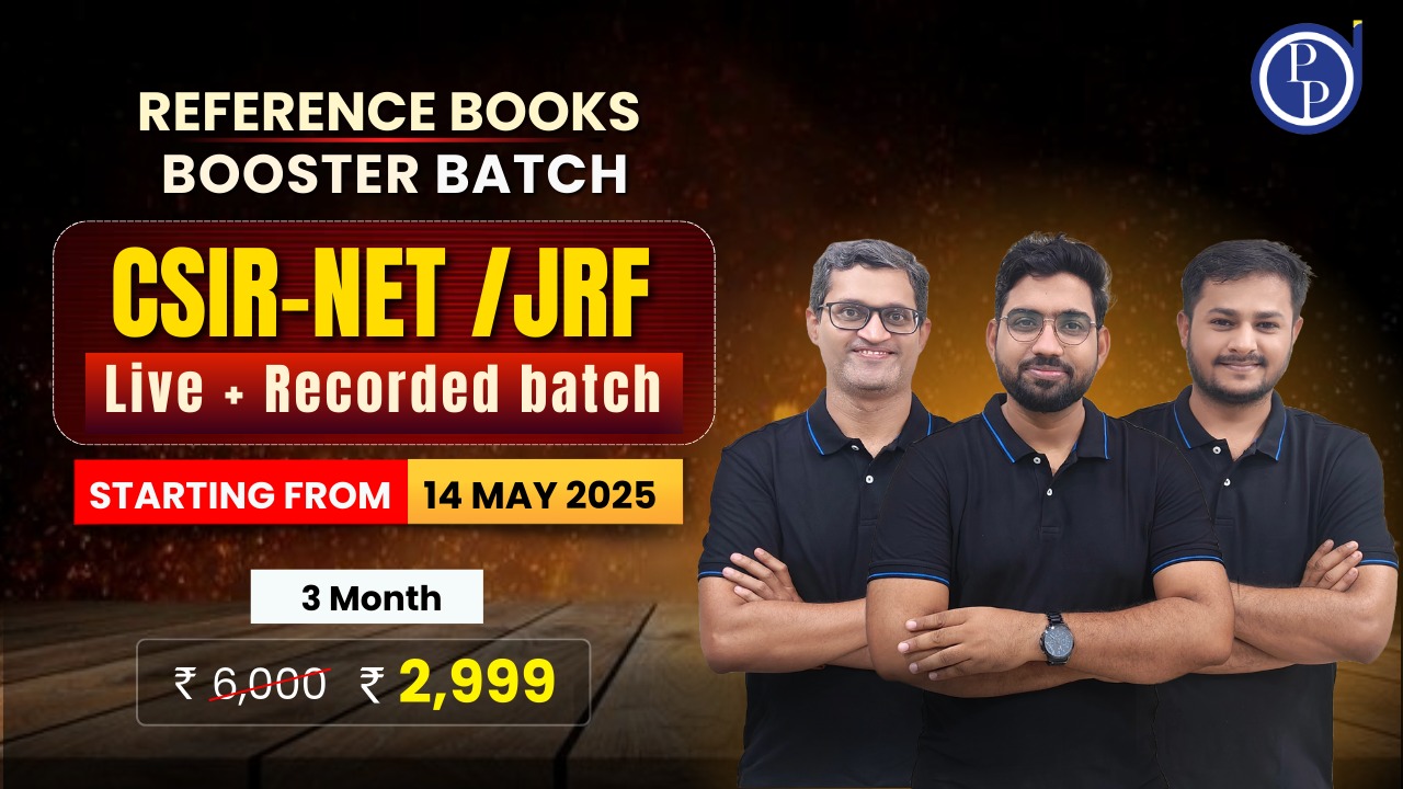 Reference Books Booster Batch (CSIR NET/JRF)