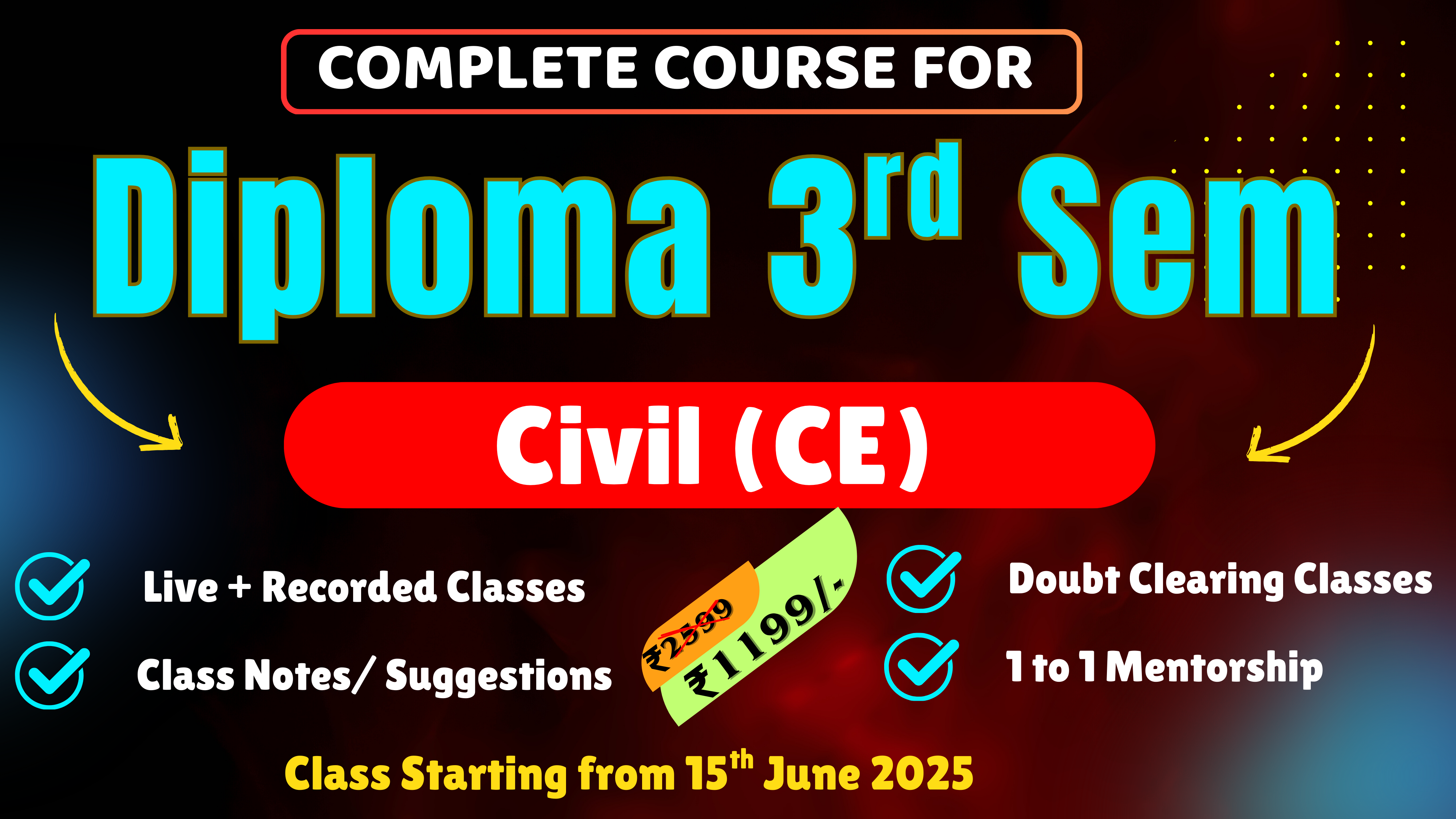 Diploma 3rd Sem CE 2025